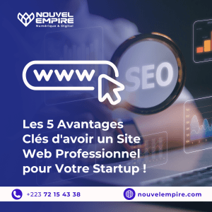 Lire la suite à propos de l’article 𝗟𝗲𝘀 𝟱 𝗔𝘃𝗮𝗻𝘁𝗮𝗴𝗲𝘀 𝗖𝗹𝗲́𝘀 𝗱’𝗮𝘃𝗼𝗶𝗿 𝘂𝗻 𝗦𝗶𝘁𝗲 𝗪𝗲𝗯 𝗣𝗿𝗼𝗳𝗲𝘀𝘀𝗶𝗼𝗻𝗻𝗲𝗹 𝗽𝗼𝘂𝗿 𝗩𝗼𝘁𝗿𝗲 𝗦𝘁𝗮𝗿𝘁𝘂𝗽